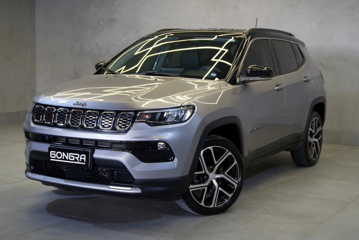 Foto do veículo JEEP COMPASS  LIMITED T270 1.3 TB 4X2 FLEX AUT 2024/2025 19.431 KM R$ 162.900,00