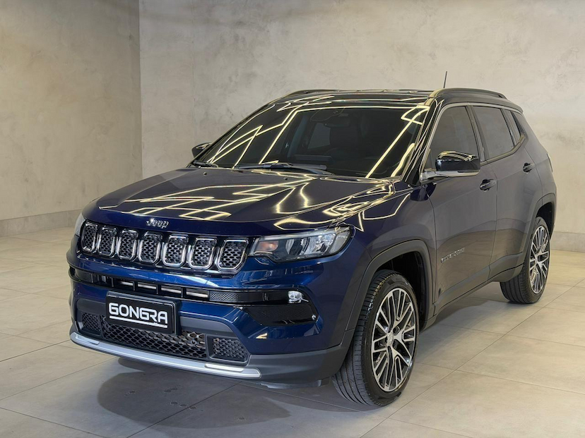 Foto do veículo JEEP COMPASS  LIMITED T270 1.3 TB 4X2 FLEX AUT 2024 22.334 KM 144.900,00