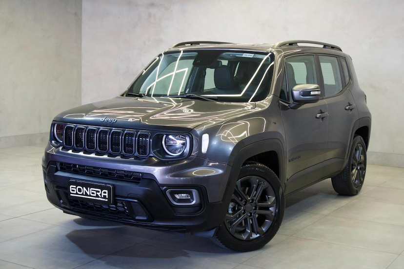Foto do veículo JEEP RENEGADE  LONGITUDE NIGHT EAGLE 1.3 TB FLEX AUT 2025 9.483 KM 128.900,00