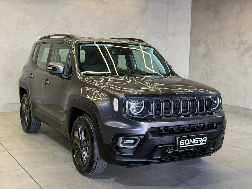 Foto do veículo JEEP RENEGADE  LONGITUDE NIGHT EAGLE 1.3 TB FLEX AUT 2025 9.483 KM 128.900,00