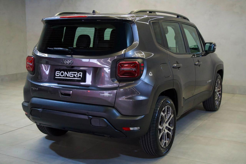 Foto do veículo JEEP RENEGADE  LONGITUDE T270 1.3 TB 4X2 FLEX AUT 2024 30.687 KM 106.900,00