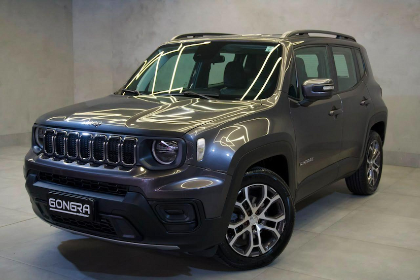 Foto do veículo JEEP RENEGADE  LONGITUDE T270 1.3 TB 4X2 FLEX AUT 2024 30.687 KM 106.900,00