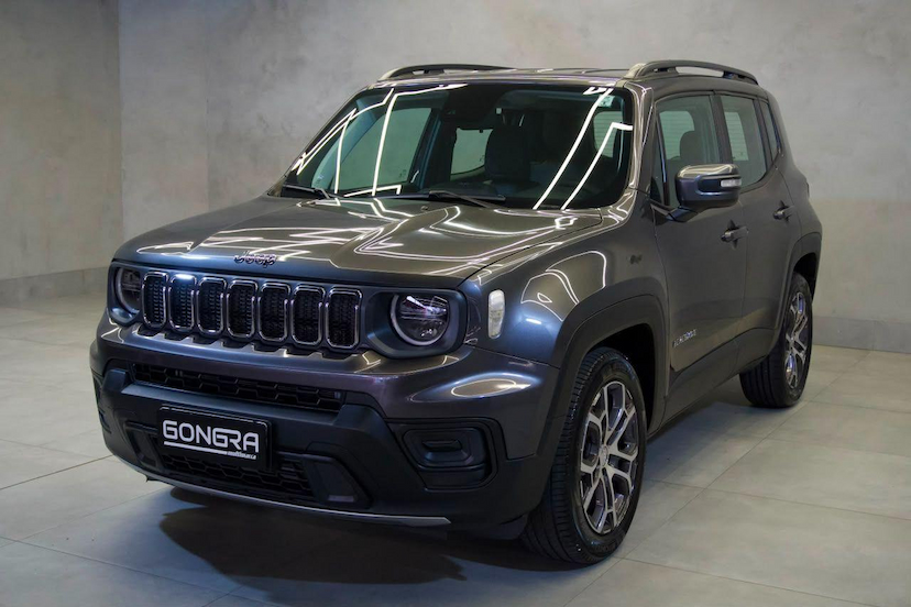Foto do veículo JEEP RENEGADE  LONGITUDE T270 1.3 TB 4X2 FLEX AUT 2024 30.687 KM 106.900,00