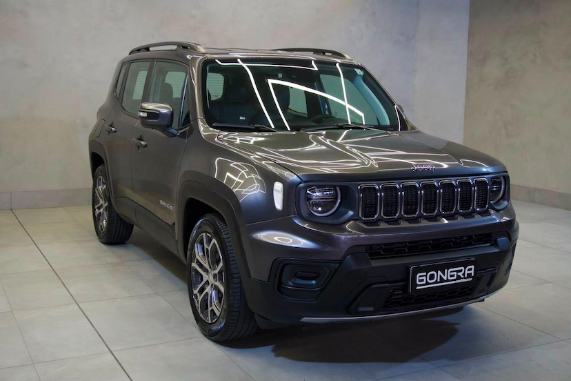 Foto do veículo JEEP RENEGADE  LONGITUDE T270 1.3 TB 4X2 FLEX AUT 2024 30.687 KM 106.900,00