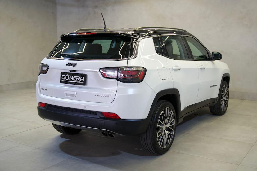 Foto do veículo JEEP COMPASS  LIMITED T270 1.3 TB 4X2 FLEX AUT 2022 53.783 KM 129.900,00