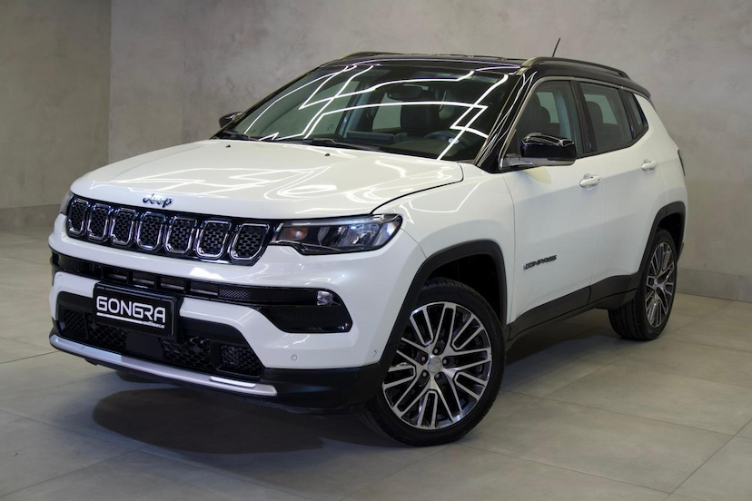 Foto do veículo JEEP COMPASS  LIMITED T270 1.3 TB 4X2 FLEX AUT 2022 53.783 KM 129.900,00