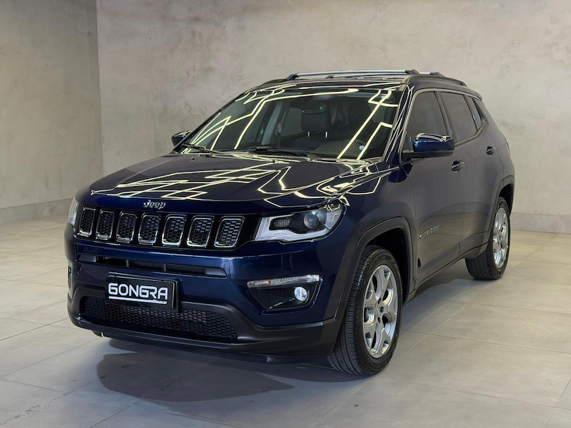 Foto do veículo JEEP COMPASS  LONGITUDE 2.0 FLEX AUT 2021 21.500 KM 109.900,00