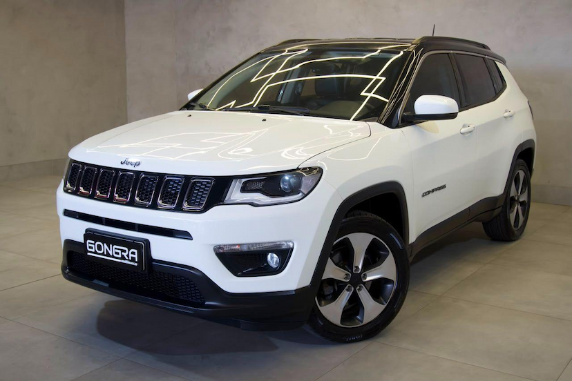 Foto do veículo JEEP COMPASS  LONGITUDE 2.0 4X2 FLEX 16V AUT 2018 91.999 KM 87.900,00