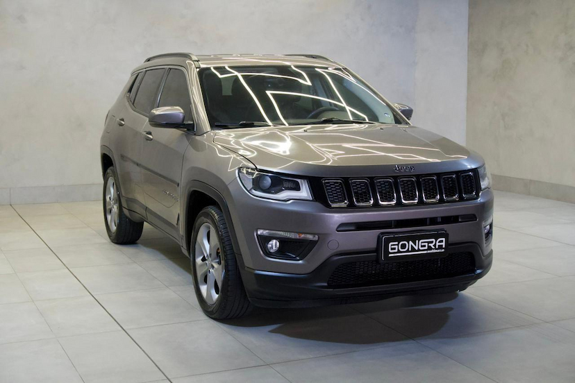 Foto do veículo JEEP COMPASS  LONGITUDE 2.0 FLEX 16V AUT 2018 95.600 KM 87.900,00