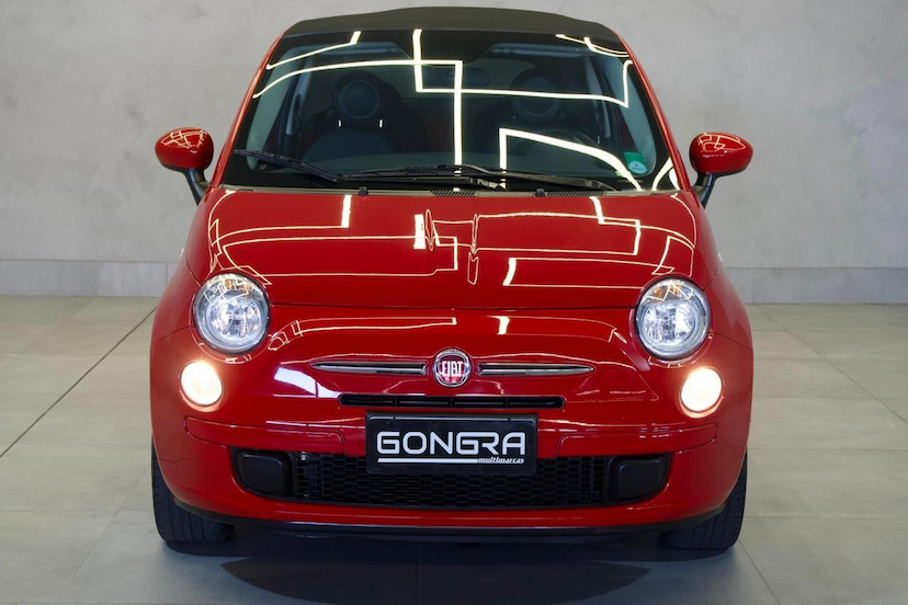 Foto do veículo FIAT 500  CABRIO DUAL 2014 61.472 KM 69.900,00