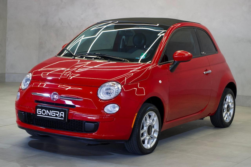 Foto do veículo FIAT 500  CABRIO DUAL 2014 61.472 KM 69.900,00
