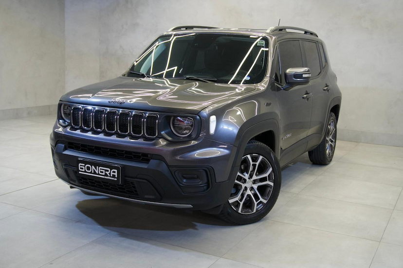 Foto do veículo JEEP RENEGADE  LONGITUDE T270 1.3 TB 4X2 FLEX AUT 2024 57.340 KM 108.900,00