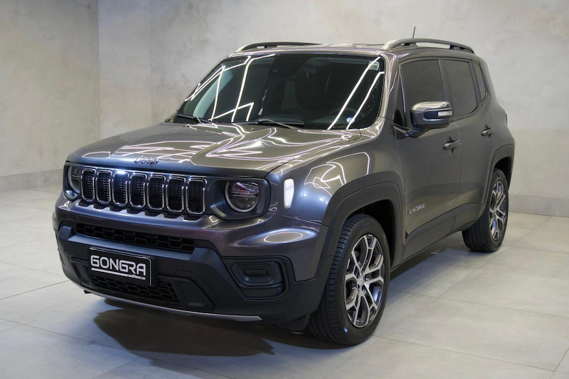 Foto do veículo JEEP RENEGADE  LONGITUDE T270 1.3 TB 4X2 FLEX AUT 2024 57.340 KM 108.900,00