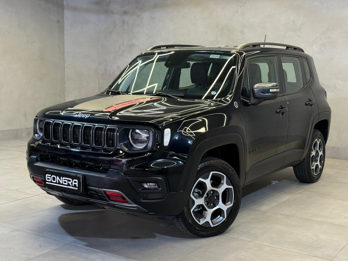Foto do veículo JEEP RENEGADE  TRAILHAWK T270 1.3 TB FLEX AUT 2024/2025 10.150 KM R$ 131.900,00