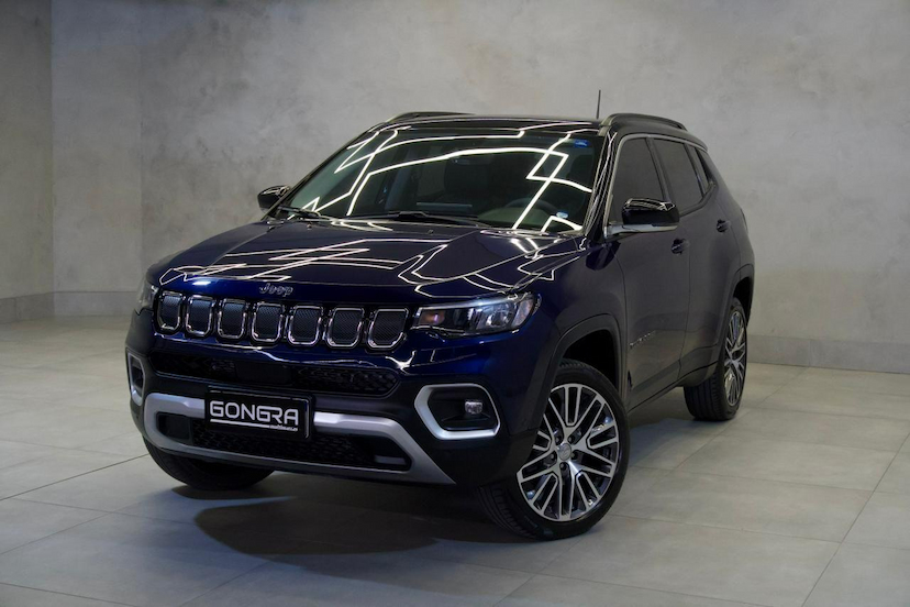 Foto do veículo JEEP COMPASS  LIMITED 2.0 4X4 DIESEL 16V AUT. 2023 26.368 KM 162.900,00