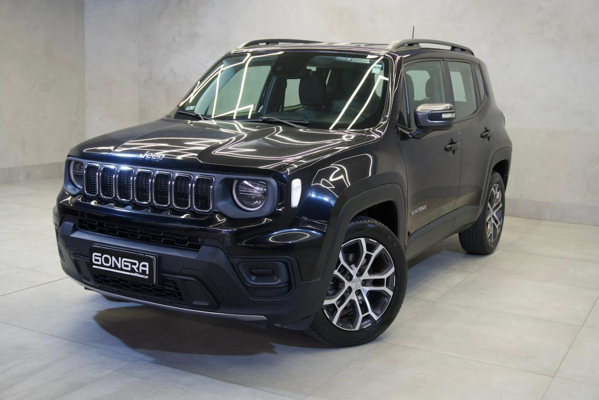 Foto do veículo JEEP RENEGADE  LONGITUDE T270 1.3 TB 4X2 FLEX AUT 2024/2024 17.775 KM R$ 112.900,00