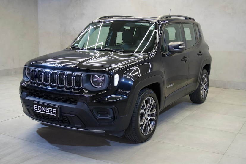 Foto do veículo JEEP RENEGADE  LONGITUDE T270 1.3 TB 4X2 FLEX AUT 2024 17.775 KM 108.900,00
