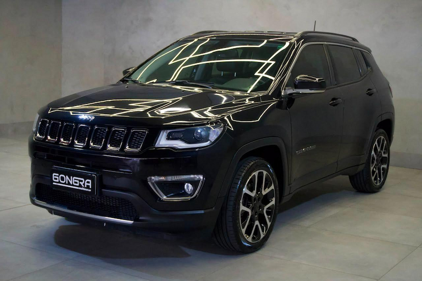 Foto do veículo JEEP COMPASS  LIMITED 2.0 4X2 FLEX 16V AUT 2021 60.400 KM 112.900,00