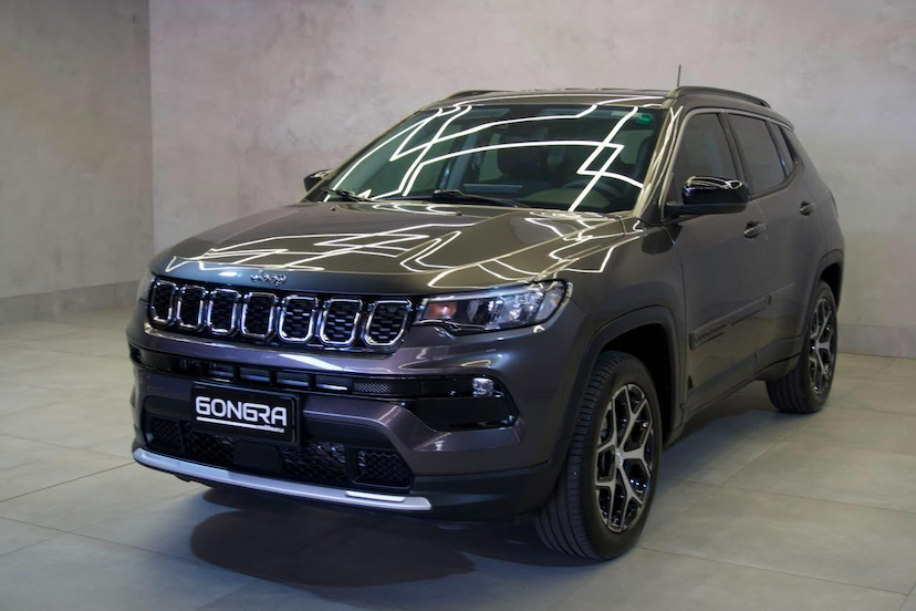 Foto do veículo JEEP COMPASS  LONG. T270 1.3 TB 4X2 FLEX AUT. 2025 10.600 KM 146.900,00