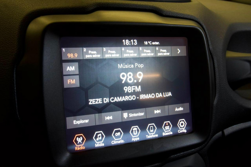 Foto do veículo JEEP RENEGADE  LNGTD AT 2021 53.230 KM 84.900,00