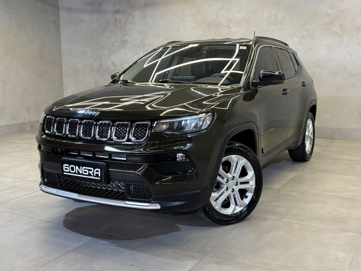 Foto do veículo JEEP COMPASS  LONG. T270 1.3 TB 4X2 FLEX AUT. 2021/2022 65.925 KM R$ 115.900,00
