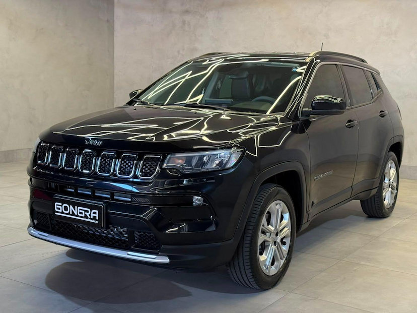 Foto do veículo JEEP COMPASS  LONG. T270 1.3 TB 4X2 FLEX AUT. 2022 10.405 KM 126.900,00