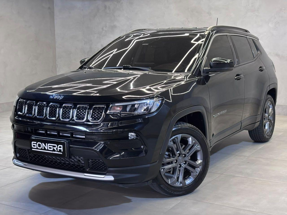 Foto do veículo JEEP COMPASS  LONG. T270 1.3 TB 4X2 FLEX AUT. 2021/2022 98.315 KM R$ 106.900,00