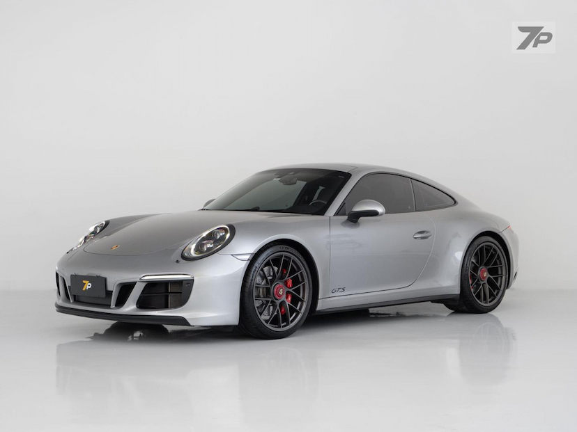 スパーク 1/43 Porsche 911 カレラ4 GTS 2018 シルバー PORSCHE 911 2018/2018 - 7Place