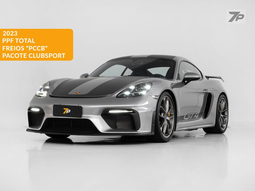 Foto do veículo PORSCHE 718  CAYMAN GT4 4.0 420CV 2023 6.726 KM 1.000.000,00