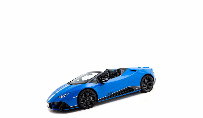 Foto do veículo LAMBORGHINI HURACÁN EVO SPYDER 60 ANOS 2024 1.650 KM 4.550.000,00