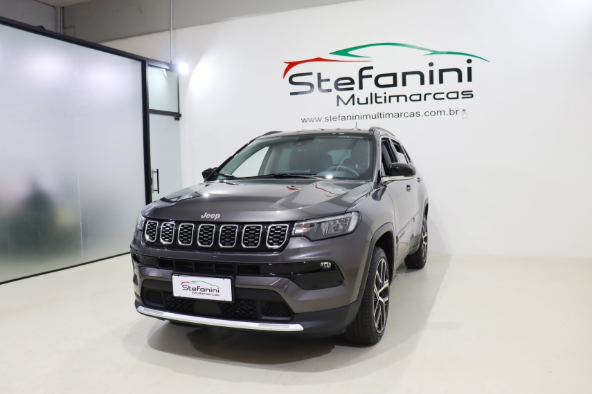 Foto do veículo JEEP COMPASS 1.3 T270 TURBO FLEX LIMITED AT6 2024/2025 992 KM R$ 199.990,00