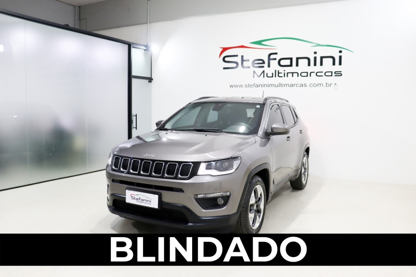 Foto do veículo JEEP COMPASS 2.0 16V FLEX LONGITUDE AUTOMÁTICO 2018/2019 59.305 KM R$ 122.990,00