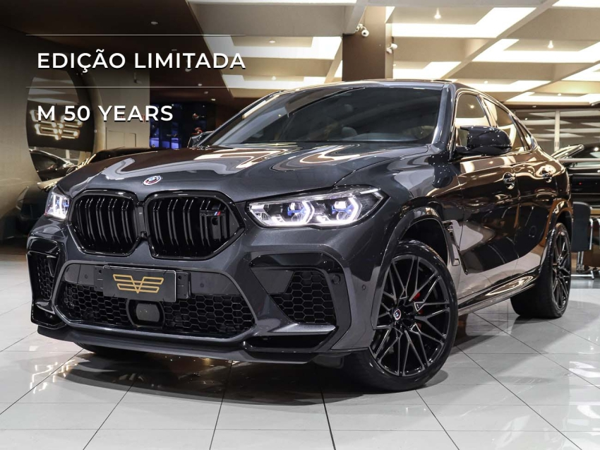 Foto do veículo BMW X6 4.4 V8 BITURBO GASOLINA M COMPETITION AUTOMÁTICO 2022/2023 15.670 KM R$ 699.000,00