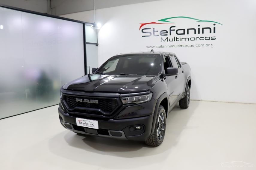Foto do veículo RAM RAMPAGE 2.0 HURRICANE 4 TURBO GASOLINA REBEL 4X4 AUTOMÁTICO 2024/2025 24.387 KM R$ 181.990,00