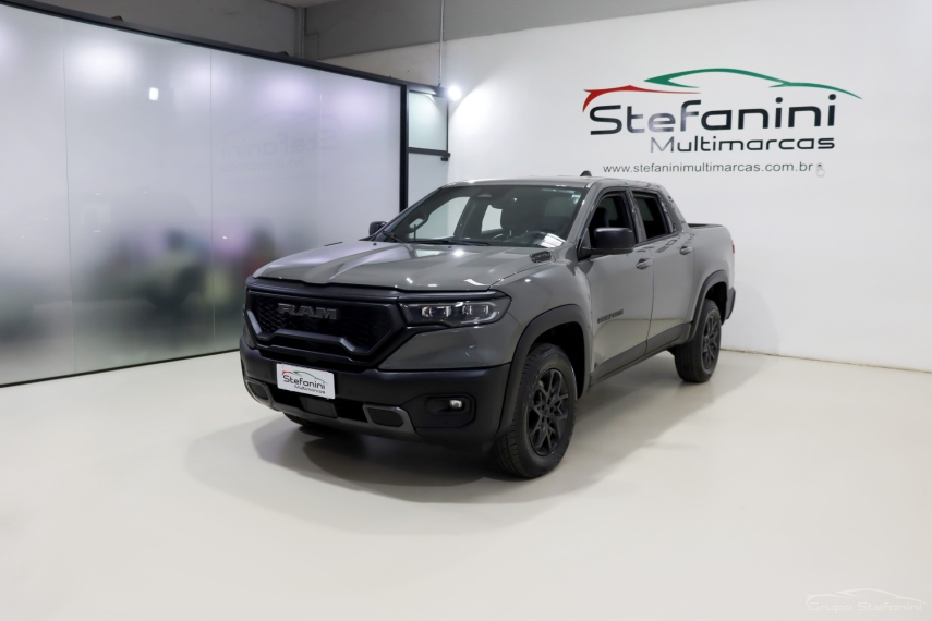 Foto do veículo RAM RAMPAGE 2.0 HURRICANE 4 TURBO GASOLINA REBEL 4X4 AUTOMÁTICO 2023/2024 49.111 KM R$ 168.990,00