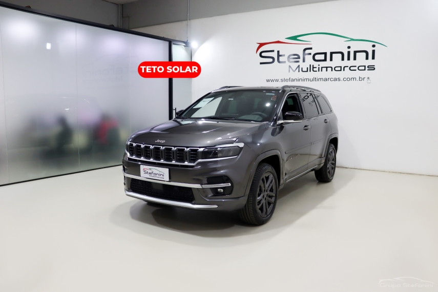 Foto do veículo JEEP COMMANDER 2.0 HURRICANE 4 TURBO GASOLINA OVERLAND AT9 2024/2025 11.393 KM R$ 193.490,00