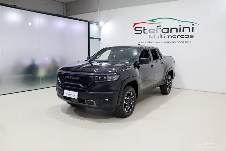 Foto do veículo RAM RAMPAGE 2.0 HURRICANE 4 TURBO GASOLINA REBEL 4X4 AUTOMÁTICO 2023/2024 55.560 KM R$ 165.890,00