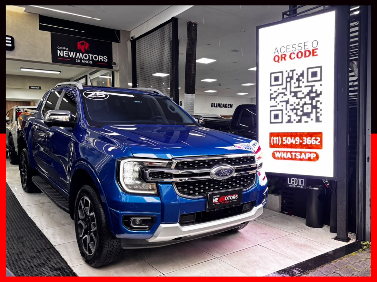 Foto do veículo FORD RANGER 3.0 V6 TURBO DIESEL CD LIMITED PLUS 4X4 AUTOMATICO 2024/2025 38.785 KM R$ 266.777,00