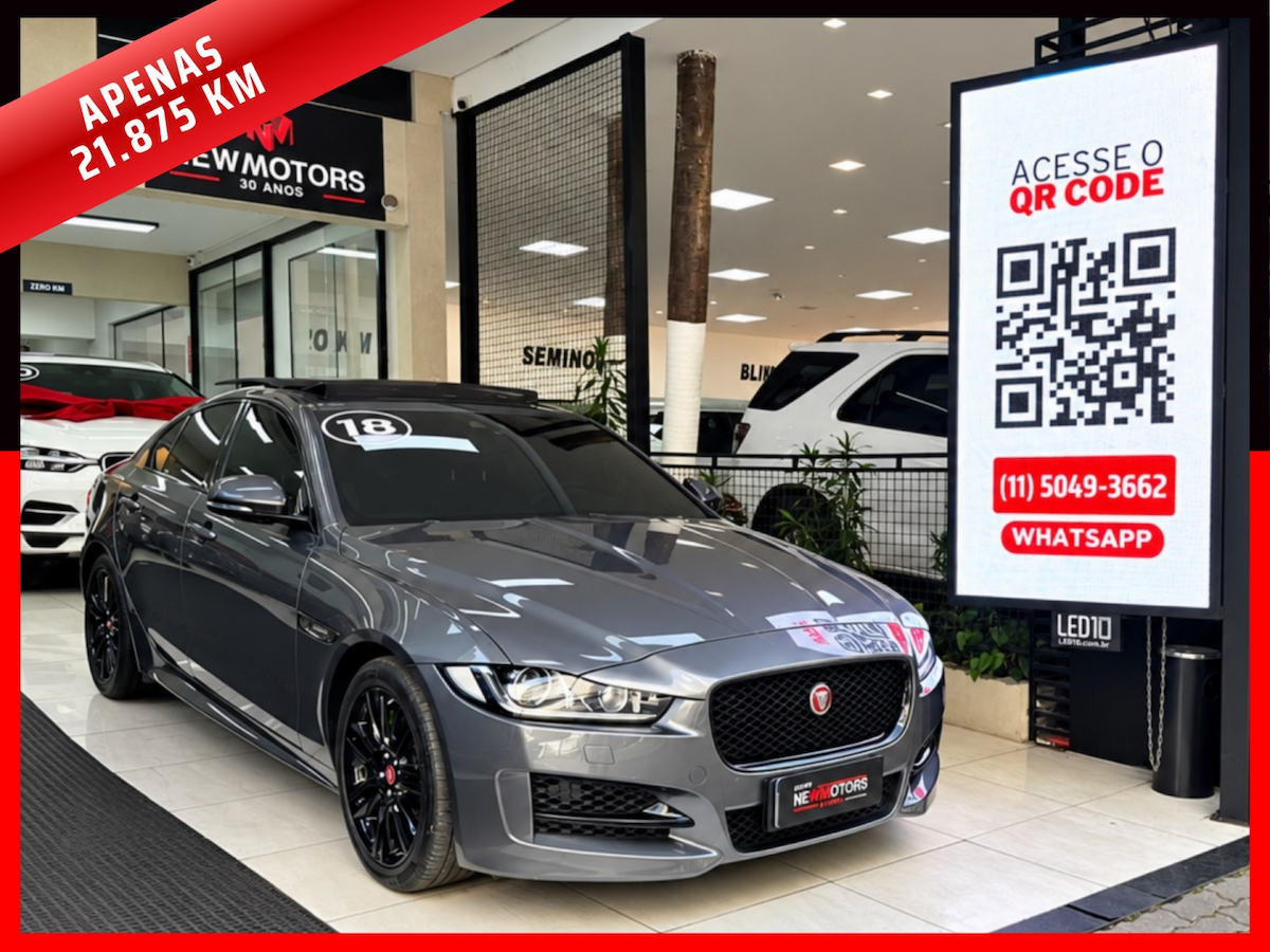 Foto do veículo JAGUAR XE 2.0 16V INGENIUM P250 GASOLINA R-SPORT 4P AUTOMÁTICO 2018/2018 21.874 KM R$ 159.777,00