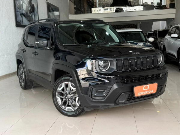 Foto do veículo JEEP RENEGADE 1.3 T270 TURBO FLEX SPORT ALTITUDE AT6 2024/2025 20.000 KM R$ 109.900,00