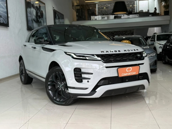 Foto do veículo LAND ROVER RANGE ROVER EVOQUE 2.0 P250 FLEX R-DYNAMIC HSE AWD AUTOMÁTICO 2023/2023 3.000 KM R$ 254.900,00