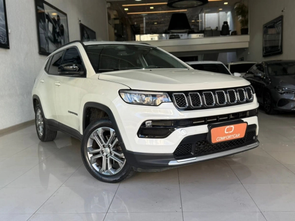Foto do veículo JEEP COMPASS 1.3 T270 TURBO FLEX LONGITUDE AT6 2022/2023 58.000 KM R$ 104.900,00