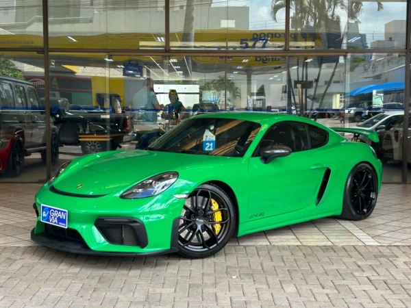 Foto do veículo PORSCHE 718 4.0 H6 GASOLINA CAYMAN GT4 PDK 2021/2021 6.702 KM R$ 898.000,00