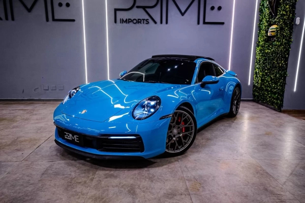 Foto do veículo PORSCHE 911 3.0 24V H6 GASOLINA CARRERA S PDK 2020/2021 18.900 KM R$ 759.900,00