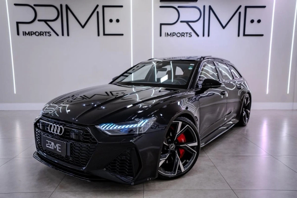 Foto do veículo AUDI RS6 4.0 V8 TFSI MHEV AVANT PERFORMANCE TIPTRONIC 2024/2025 5.800 KM R$ 1.299.900,00