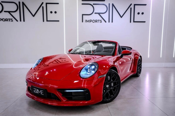 Foto do veículo PORSCHE 911 3.0 24V H6 GASOLINA CARRERA CABRIOLET PDK 2024/2024 11.882 KM R$ 998.900,00