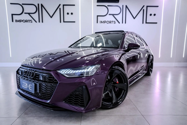 Foto do veículo AUDI RS6 4.0 AVANT V8 TWINTURBO MHEV TIPTRONIC 2022/2023 26.900 KM R$ 949.800,00