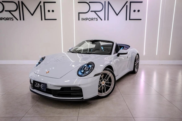 Foto do veículo PORSCHE 911 3.0 24V H6 GASOLINA CARRERA CABRIOLET PDK 2025/2025 7.900 KM R$ 1.099.900,00