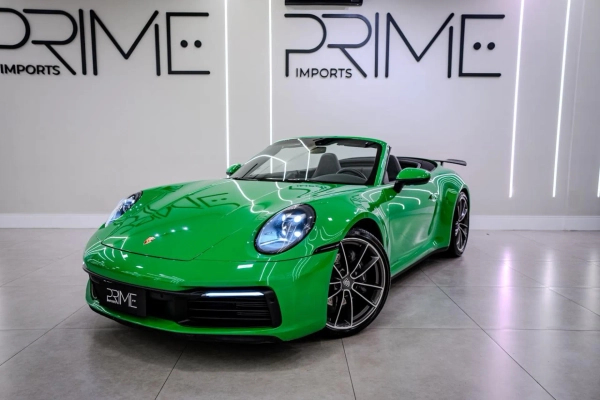 Foto do veículo PORSCHE 911 3.0 24V H6 GASOLINA CARRERA CABRIOLET PDK 2022/2022 13.900 KM R$ 899.900,00