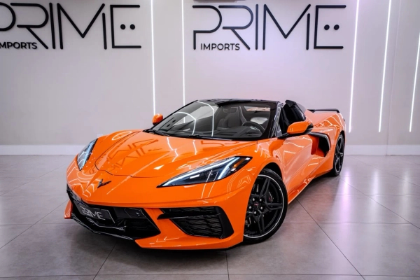 Foto do veículo CHEVROLET CORVETTE 6.2 V8 LT2 GASOLINA STINGRAY CONVERSIVEL AUTOMÁTICO 2023/2023 4.900 KM R$ 1.199.900,00
